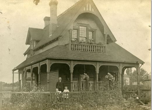 Old photographs can really tell the story of your house