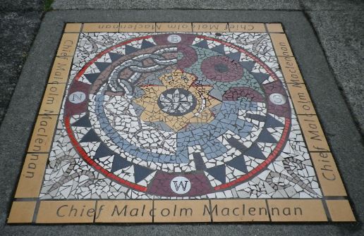 Memorial to Chief Malcolm Mclennan 