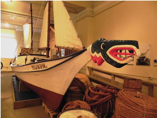Tilikum courtesy of the Maritime Museum of BC 