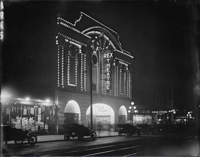 The Rex Theatre, 25 West Hastings Street, 1914, CVA 99 240