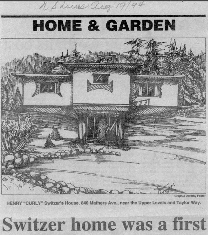 North Shore News, August 19, 1994. Courtesy West Vancouver Museum.