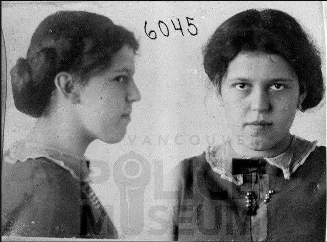 Frankie Russell, 1912 inmate of disorderly house