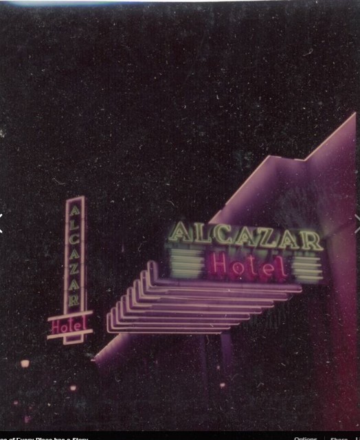 Alcazar Hotel, ca.1955 Jan de Haas photo, courtesy Wiebe de Haas