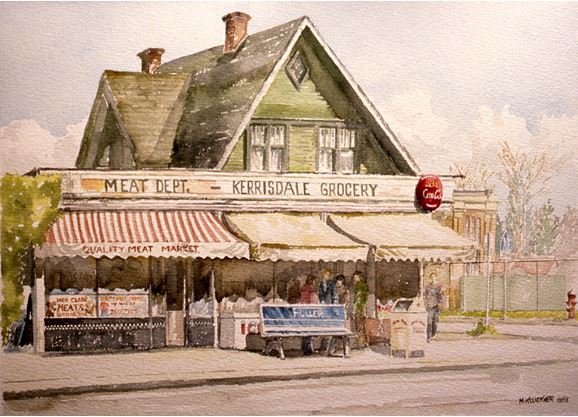 Kerrisdale Grocery burned down in 1989