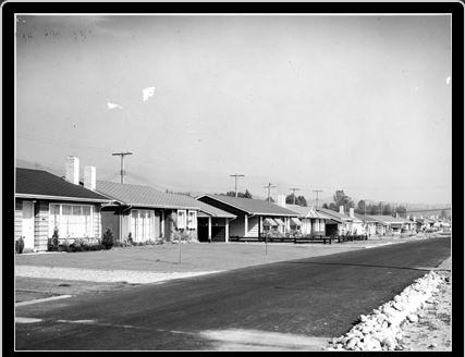 Sowden Street, Norgate ca.1950, courtesy North Vancouver Museum & Archives