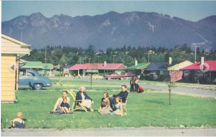 1950s newspaper ad promoting Norgate as a family-friendly neighbourhood, courtesy North Vancouver Museum & Archives