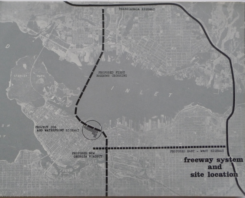The freeway system under Project 200, 1968
