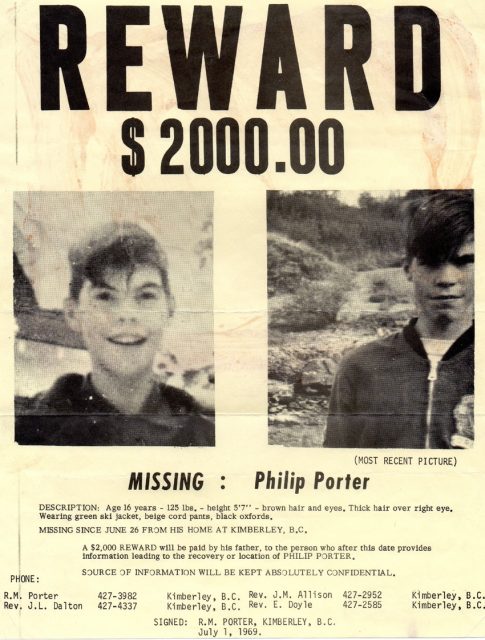 Philip Porter reward