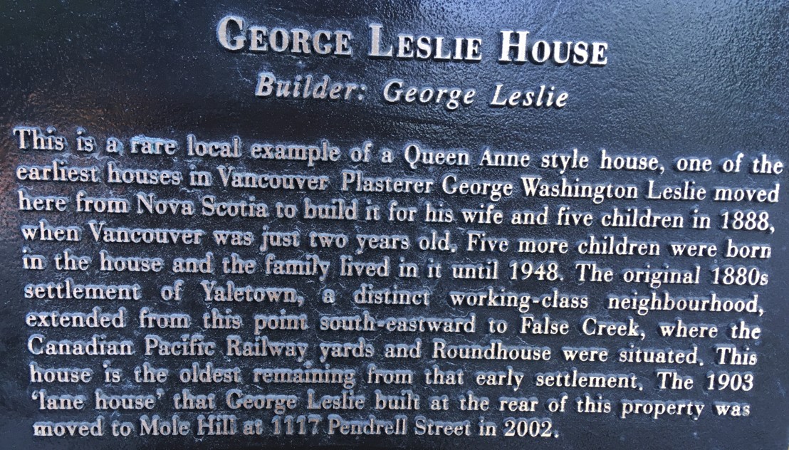 Leslie House