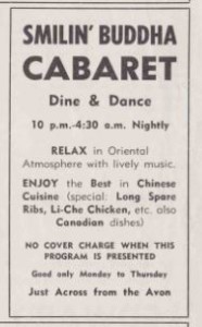 Smilin' buddha Cabaret