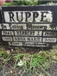 Rena's gravestone garden