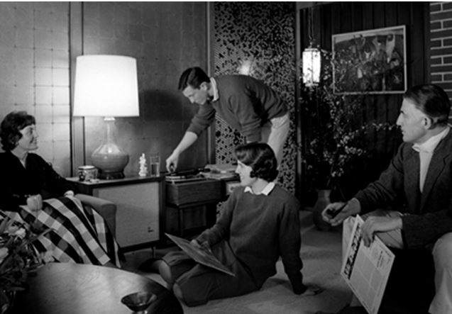 Pratt family, 1960. Selwyn Pullan photo 