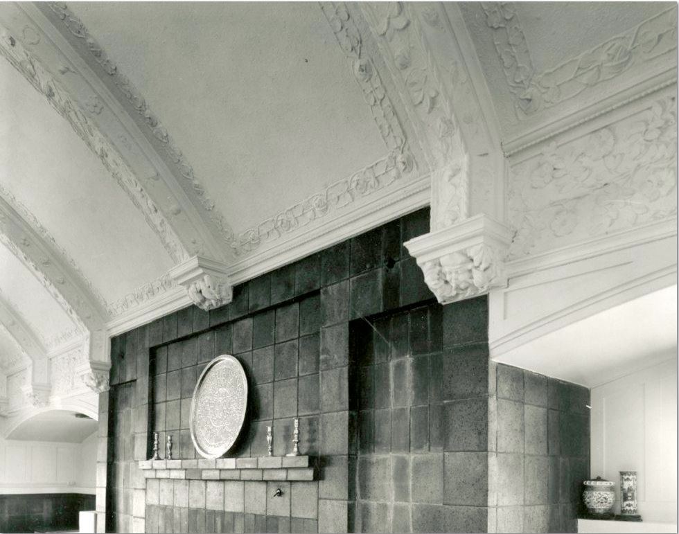 Crofton House ceiling courtesy Crofton House