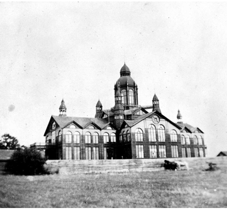 Exhibition Building, Willows Fairgrounds, Oak Bay (Victoria) (BCArchives H-02390)