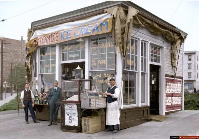 colouring history West End