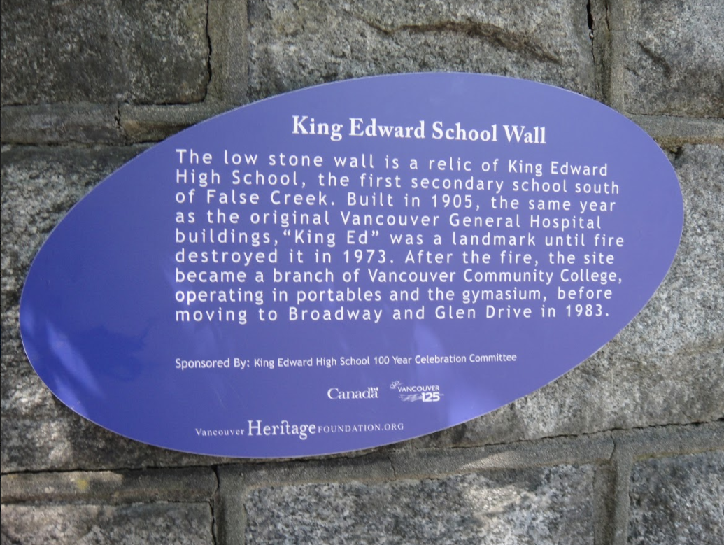King Ed Plaque