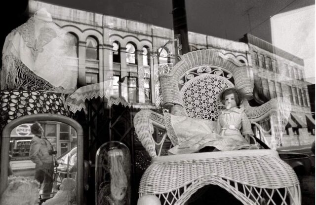 Bruce Stewart walks with Fred