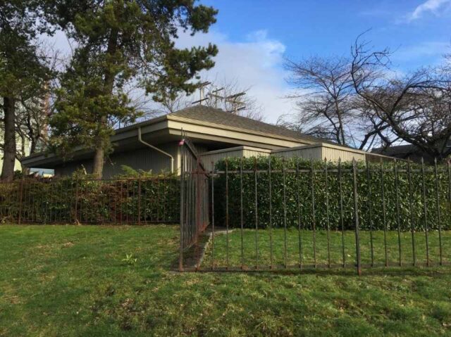 Fake house in Burnaby