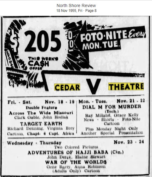 Cedar V Theatre