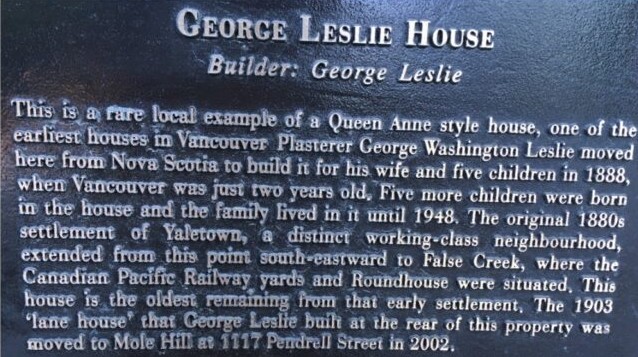 Leslie House