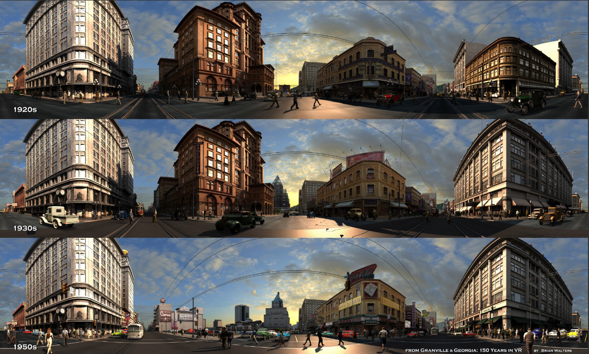 Brian Walters Screenshots from Granville and Georgia: 150 Years