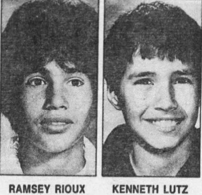 Ramsey Rioux and Kenneth Lutz