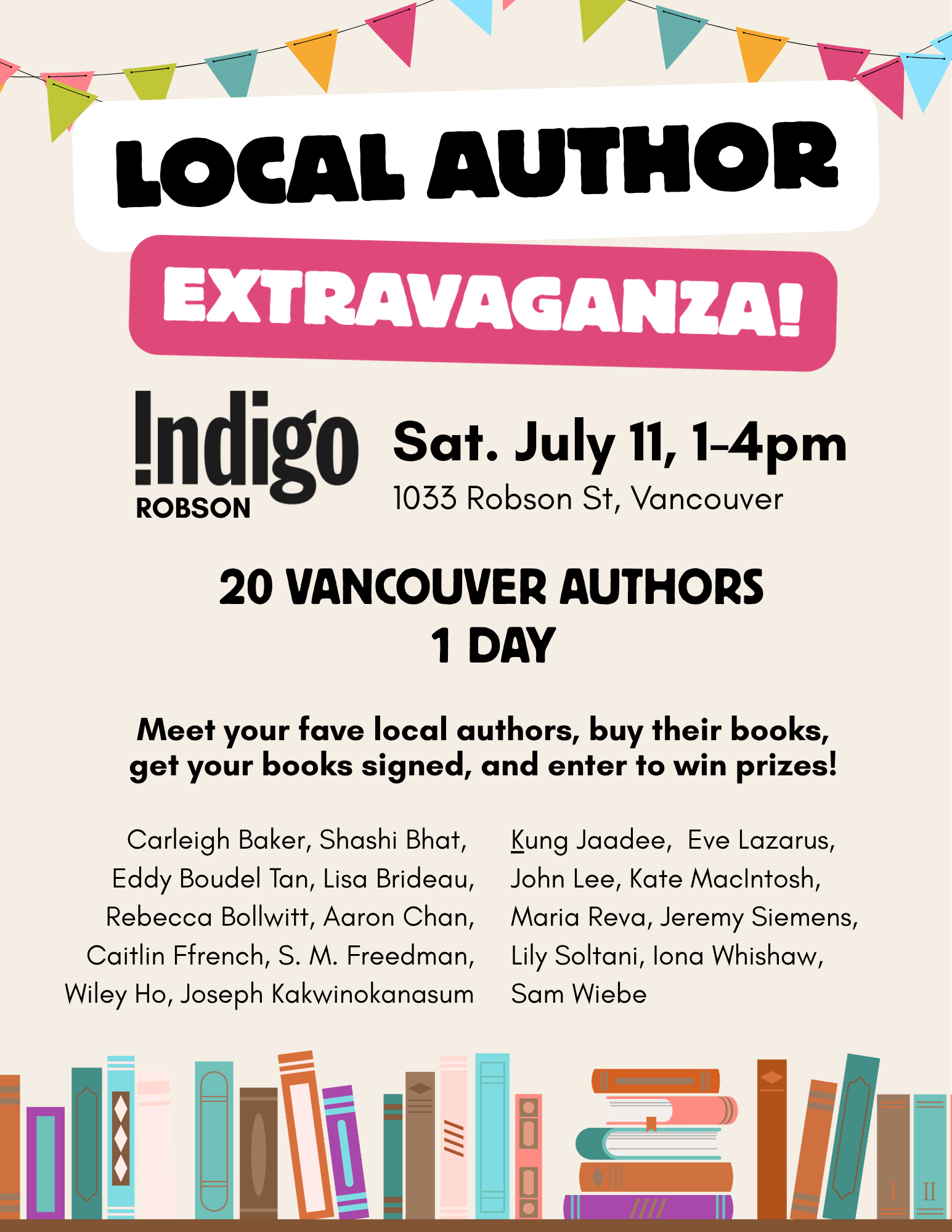 Local Author Extravaganza